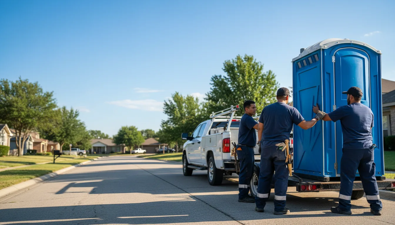 Portable Toilet Rental in Potomac, IL near me